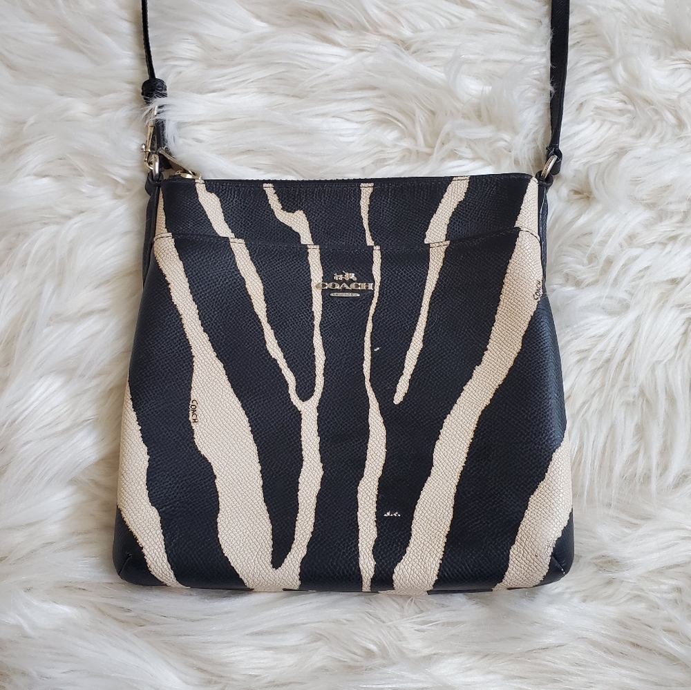 Coach Zebra Print Purse